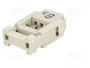 HARTING Conector IDC Hembra de 6 Pines Angular THT
