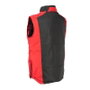 DUVER Chaleco Acolchado Bicolor Negro-Rojo Talla S