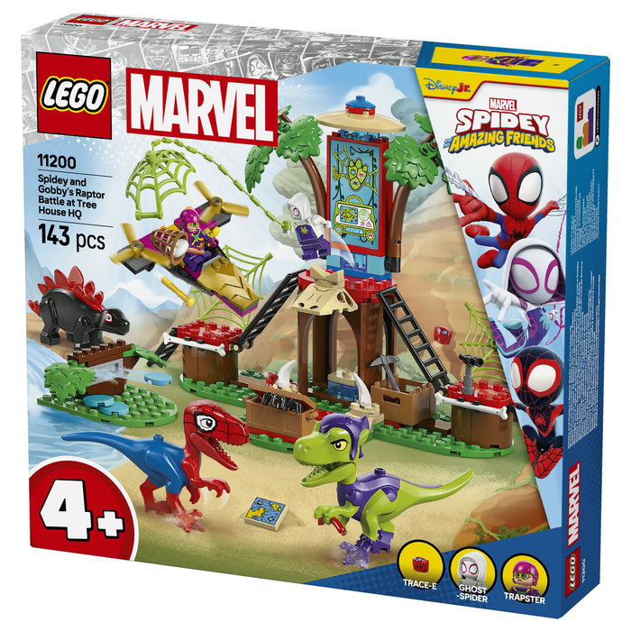LEGO Marvel Spidey y Gobby: Batalla de Raptores en la Casa del Árbol LEGO Marvel Spidey y Gobby: Batalla de Raptores en la Casa del Árbol