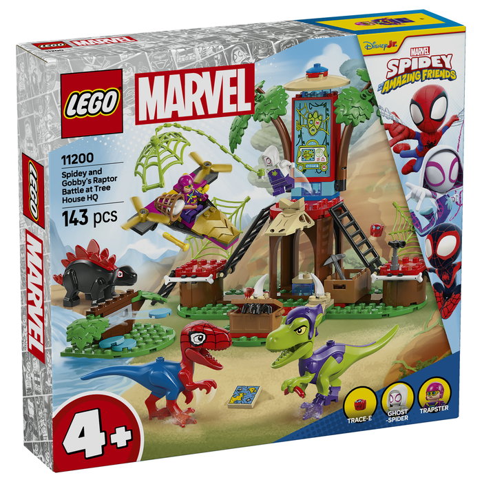 LEGO Marvel Spidey y Gobby: Batalla de Raptores en la Casa del Árbol LEGO Marvel Spidey y Gobby: Batalla de Raptores en la Casa del Árbol