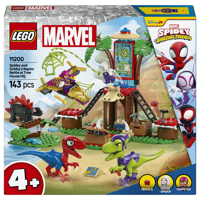 LEGO Marvel Spidey y Gobby: Batalla de Raptores en la Casa del Árbol LEGO Marvel Spidey y Gobby: Batalla de Raptores en la Casa del Árbol