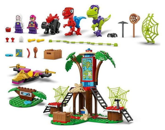 LEGO Marvel Spidey y Gobby: Batalla de Raptores en la Casa del Árbol LEGO Marvel Spidey y Gobby: Batalla de Raptores en la Casa del Árbol