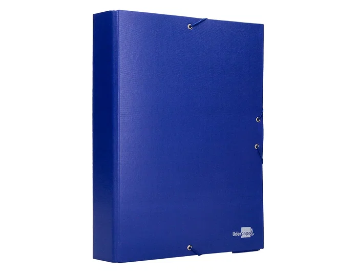 Liderpapel Carpeta para proyectos lomo 90mm azul Liderpapel Carpeta para proyectos lomo 90mm azul