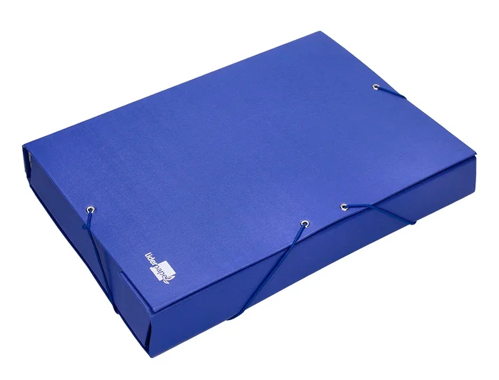 Liderpapel Carpeta para proyectos lomo 90mm azul Liderpapel Carpeta para proyectos lomo 90mm azul
