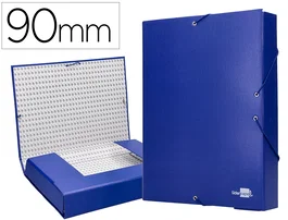 Liderpapel Carpeta para proyectos lomo 90mm azul