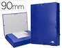Liderpapel Carpeta para proyectos lomo 90mm azul