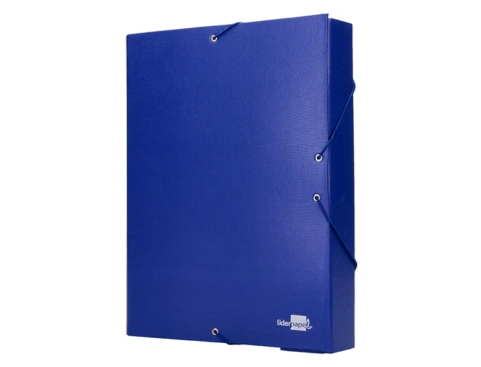 Liderpapel Carpeta para proyectos lomo 90mm azul Liderpapel Carpeta para proyectos lomo 90mm azul