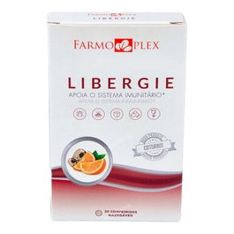 FARMOPLEX Libergie 30 Comprimidos Masticables para Alergias con Vitamina C y Zinc