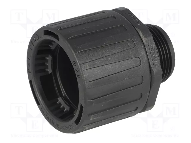 HELLERMANNTYTON Conector final recto HelaGuard M25 HELLERMANNTYTON Conector final recto HelaGuard M25