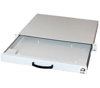 Equip 260410 Cajón con Teclado para Rack 19", Gris, 1U, Incluye Llave