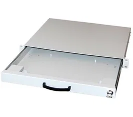 Equip 260410 Cajón con Teclado para Rack 19", Gris, 1U, Incluye Llave