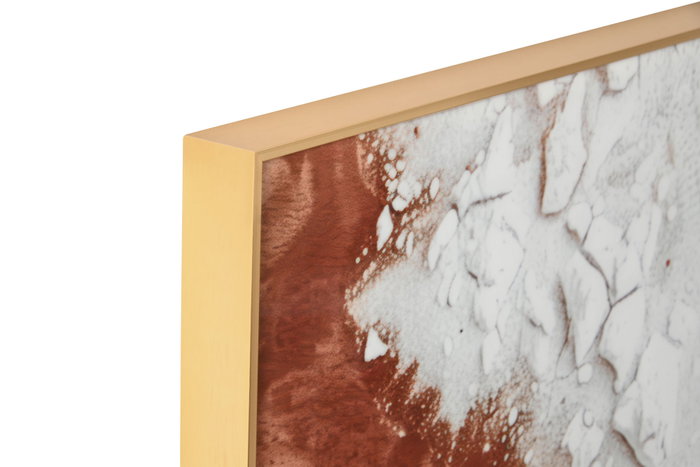 DKD Home Decor Cuadro de Aluminio y MDF con Acabado Porcelánico 80x3,5x120 cm (Pack de 2) DKD Home Decor Cuadro de Aluminio y MDF con Acabado Porcelánico 80x3,5x120 cm (Pack de 2)