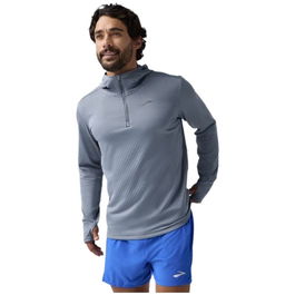 Sudadera con Capucha Hombre Brooks Notch Thermal 3.0 Gris claro 46 2/3