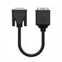 Nanocable Cable Adaptador Bifurcador DVI-I Macho a 2x VGA Hembra (HD15) para 2 Monitores, 20 cm