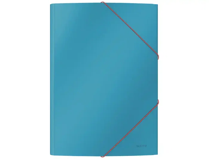 Leitz Carpeta Cosy con 3 Gomas y Solapas, DIN A4 (210x297 mm), Cartón, Color Azul Leitz Carpeta Cosy con 3 Gomas y Solapas, DIN A4 (210x297 mm), Cartón, Color Azul