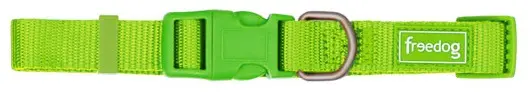 Freedog Collar de Nylon Basic Verde Lima 25 mm X 38-66 cm Freedog Collar de Nylon Basic Verde Lima 25 mm X 38-66 cm