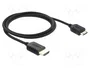 DeLOCK Cable HDMI de 1 m con conector HDMI estándar a Mini HDMI 8K