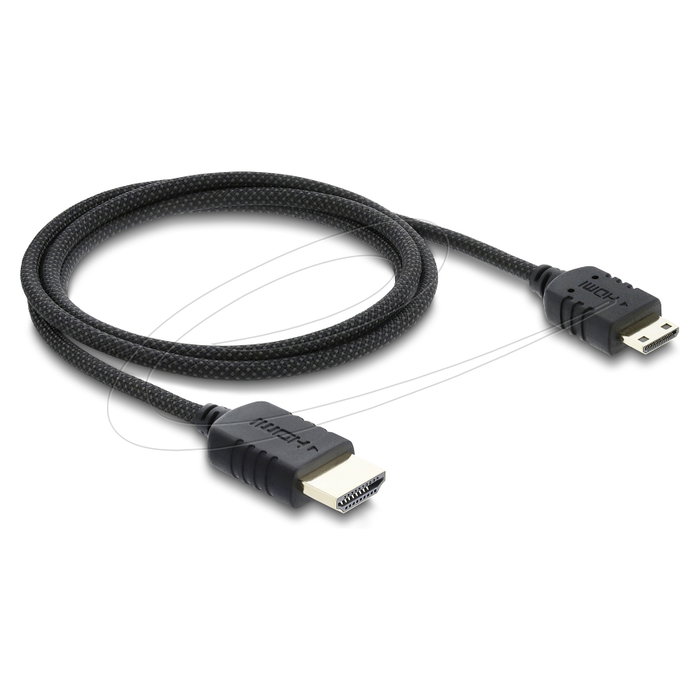 DeLOCK Cable HDMI High Speed de HDMI Estándar a Mini HDMI 8K, 1 m DeLOCK Cable HDMI High Speed de HDMI Estándar a Mini HDMI 8K, 1 m