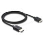 DeLOCK Cable HDMI High Speed de HDMI Estándar a Mini HDMI 8K, 1 m
