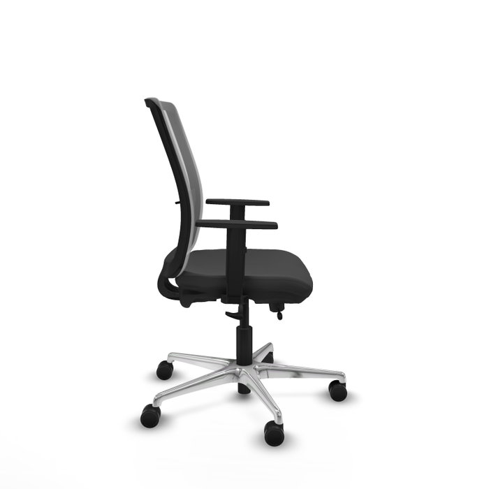 PIQUERAS Y CRESPO Silla de oficina Haches Gris y Gris oscuro