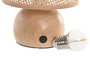 DKD Home Decor Lámpara de Sobremesa LED Marrón