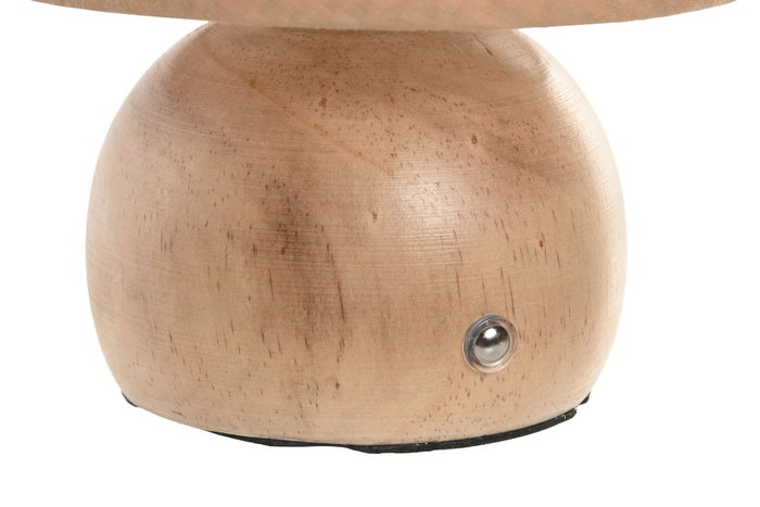 DKD Home Decor Lámpara de Sobremesa LED Marrón