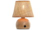 DKD Home Decor Lámpara de Sobremesa LED Marrón