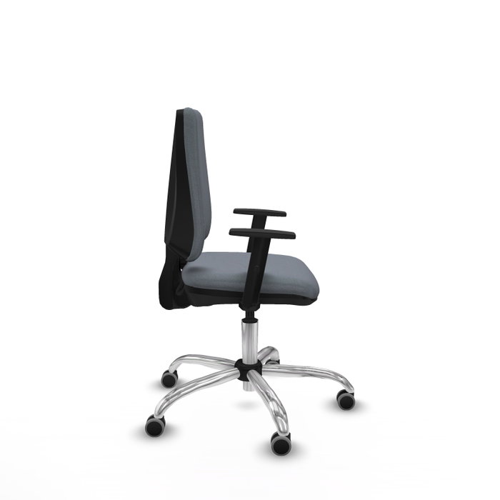 PIQUERAS Y CRESPO Silla de oficina Elche Gris con Brazos 1D PIQUERAS Y CRESPO Silla de oficina Elche Gris con Brazos 1D