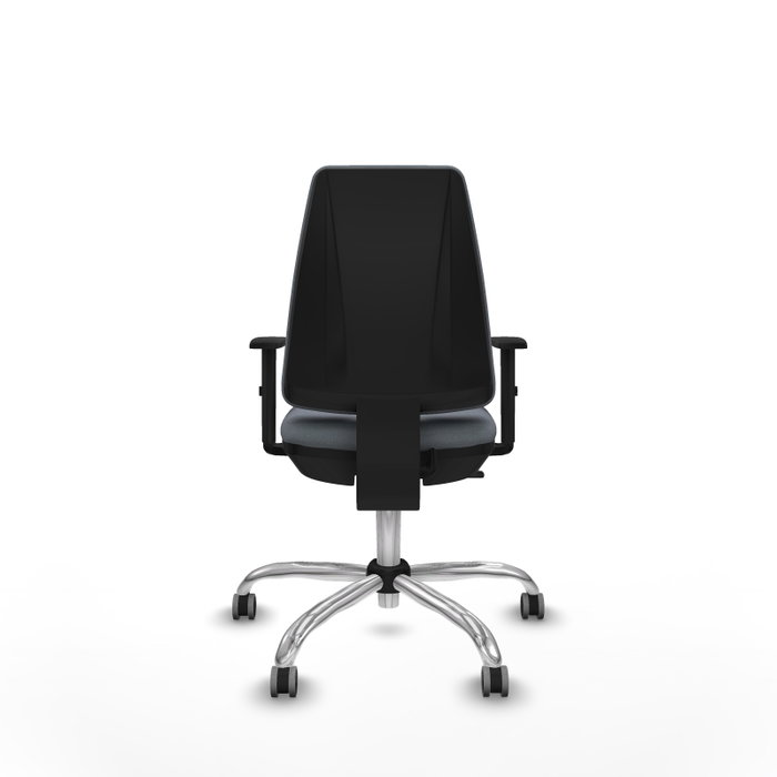 PIQUERAS Y CRESPO Silla de oficina Elche Gris con Brazos 1D PIQUERAS Y CRESPO Silla de oficina Elche Gris con Brazos 1D