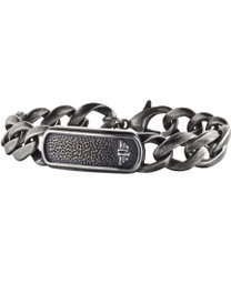 Police S14AGK02B Pulsera de Acero Gris