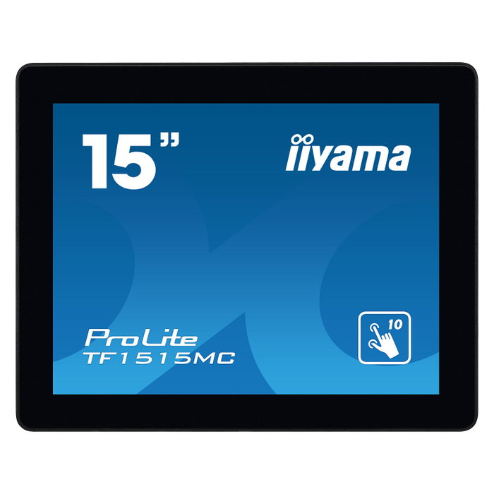 IIYAMA 38.1cm (15 pulgadas) TF1515MC-B2 Monitor Táctil 4:3 LED HDMI DP