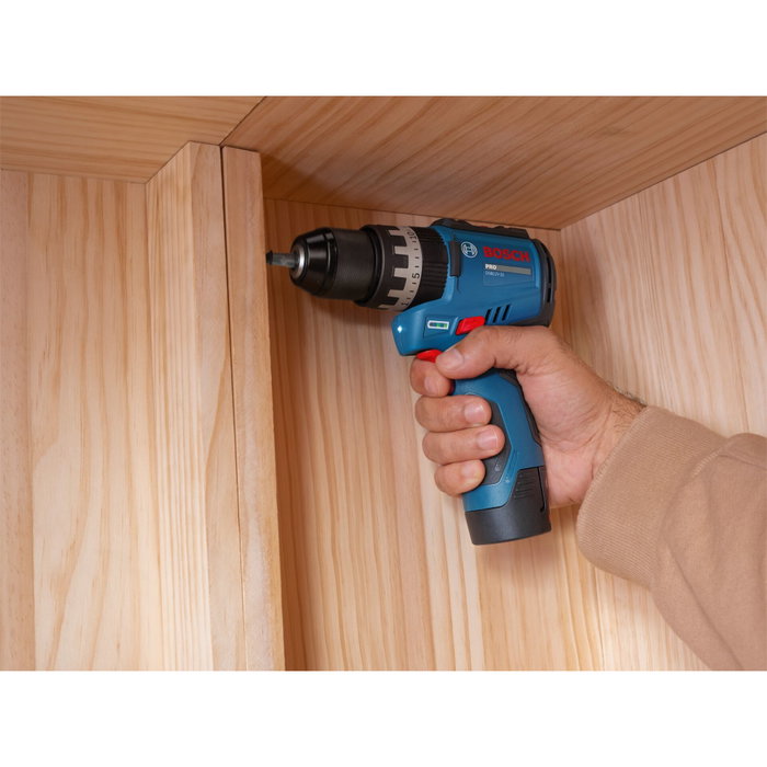 Bosch GSR12V-31 Taladro atornillador inalámbrico (2x2.0Ah, B)