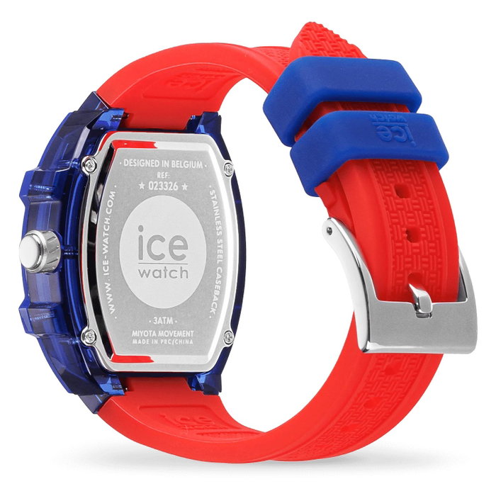 Ice 023326 Reloj Infantil con Correa Roja y Caja Azul