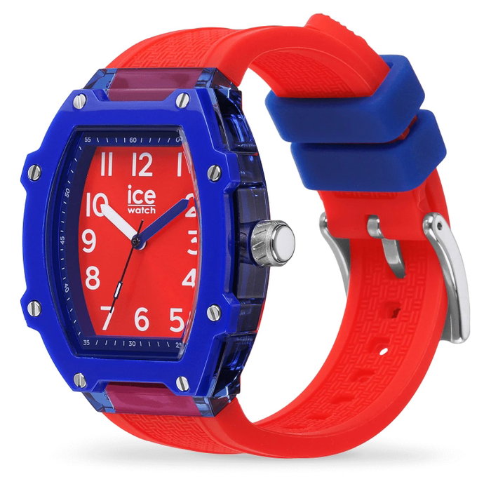 Ice 023326 Reloj Infantil con Correa Roja y Caja Azul