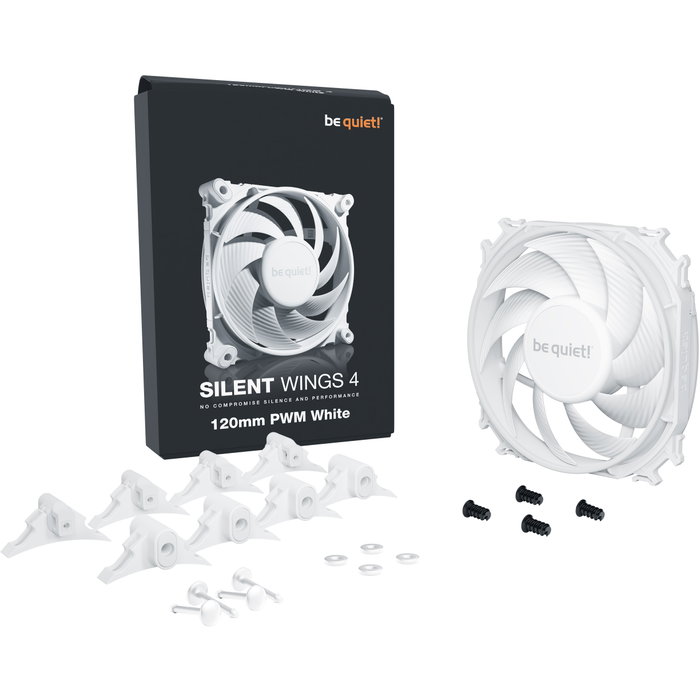 be quiet! Silent Wings 4 White PWM 120mm BL114