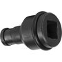 Makita 134873-0 Adaptador de 1/2 pulgada cuadrado a 1/4 de pulgada hexagonal
