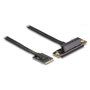 DeLOCK Adaptador M.2 clave A+E a PCIe x4 NVMe en ángulo con cable de 20 cm