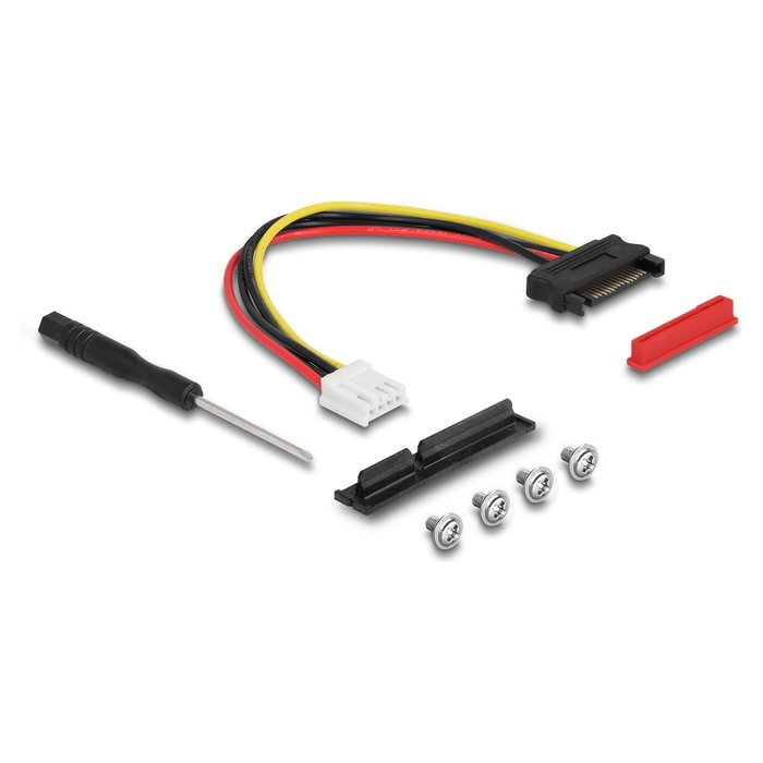 DeLOCK Adaptador M.2 clave A+E a PCIe x4 NVMe en ángulo con cable de 20 cm