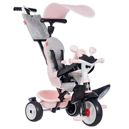 Smoby Triciclo Baby Driver Confort para Niños 2 Años Rosa 59x52x44 cm - Sin Montaje