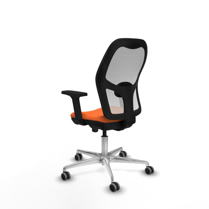 PIQUERAS Y CRESPO Silla de oficina Jorquera Naranja y Blanco PIQUERAS Y CRESPO Silla de oficina Jorquera Naranja y Blanco