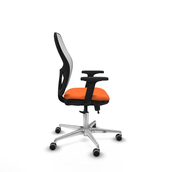 PIQUERAS Y CRESPO Silla de oficina Jorquera Naranja y Blanco PIQUERAS Y CRESPO Silla de oficina Jorquera Naranja y Blanco