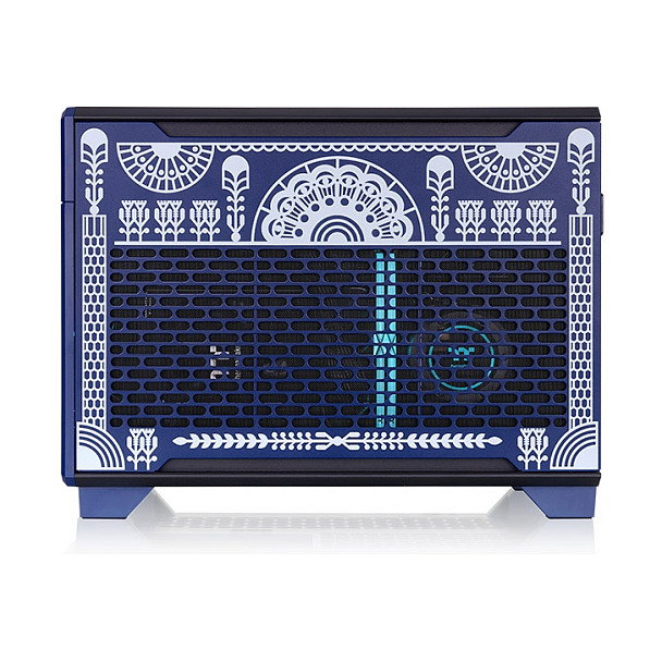 Thermaltake TR100 Koralie Edition Cobalt Blue Mini Tower PC Azul Mini-ITX SPCC Acero