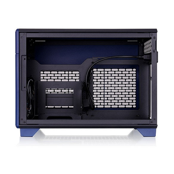 Thermaltake TR100 Koralie Edition Cobalt Blue Mini Tower PC Azul Mini-ITX SPCC Acero
