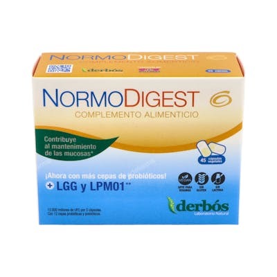 Derbós Normodigest 45 cápsulas Derbós Normodigest 45 cápsulas
