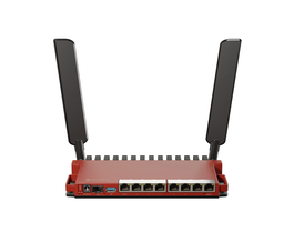 Mikrotik L009UiGS-2HaxD-IN Router Inalámbrico Gigabit Ethernet Banda única (2,4 GHz) Rojo