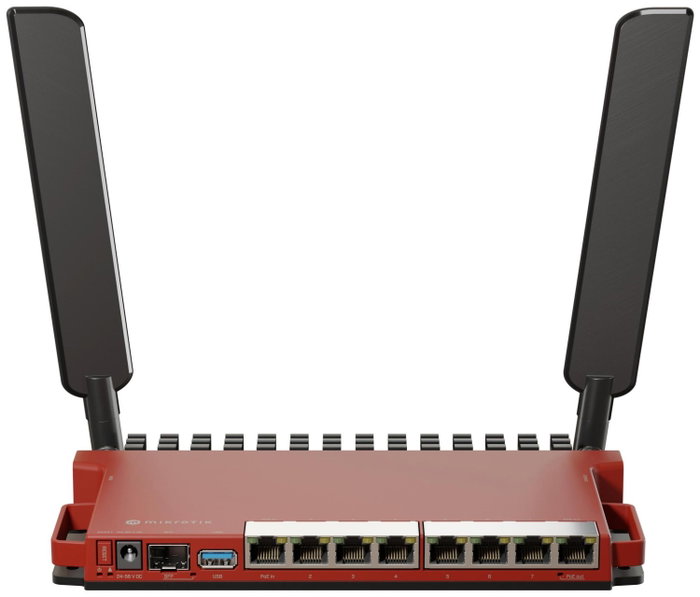 MikroTik L009UiGS-2HaxD-IN Router Wi-Fi 6 de 2,4 GHz Rojo
