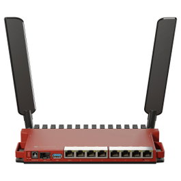 MikroTik L009UiGS-2HaxD-IN Router Wi-Fi 6 de banda única Rojo