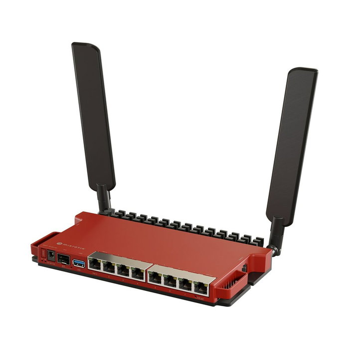 MikroTik L009UiGS-2HaxD-IN Router Wi-Fi 6 de 2,4 GHz Rojo