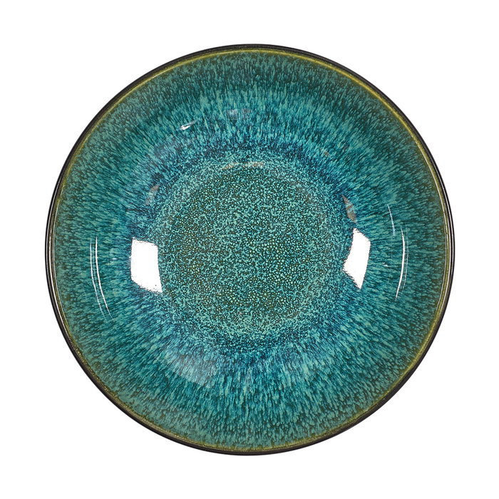 Home Deco Factory Plato Hondo Elia Diámetro 18,5 cm Cerámica