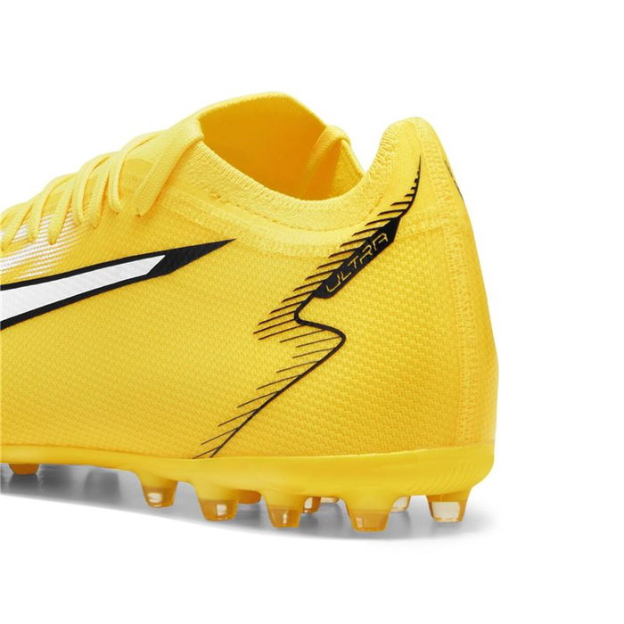 Botas de Fútbol para Adultos Puma Ultra Match Mg Amarillo